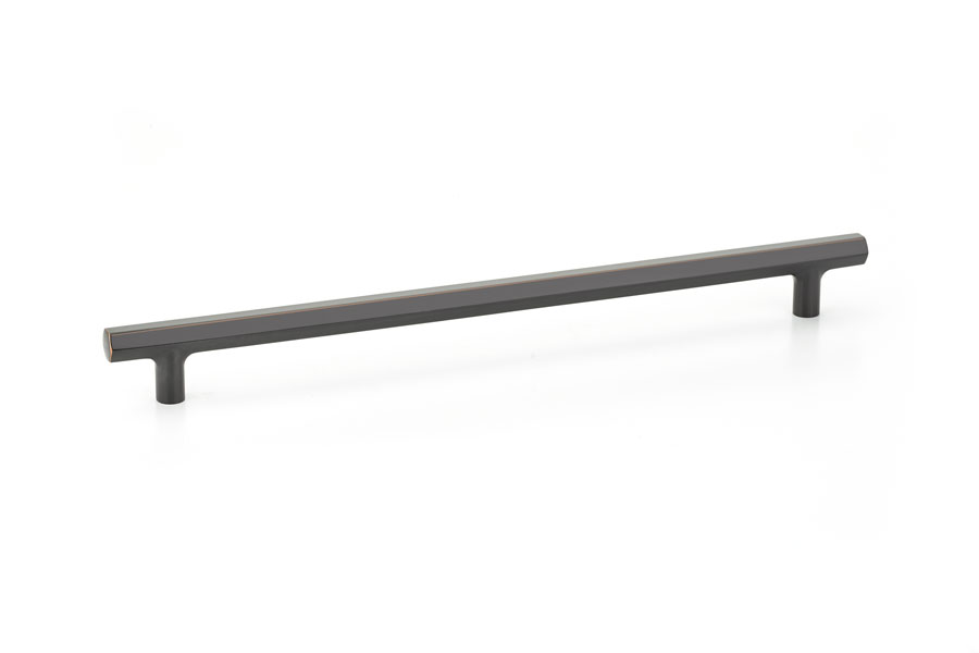 Mod Hex Pull, Cabinet, 12" C-C, US10B