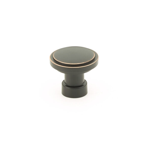 Industrial Modern Haydon Cabinet Knob, 1-1/4", US10B