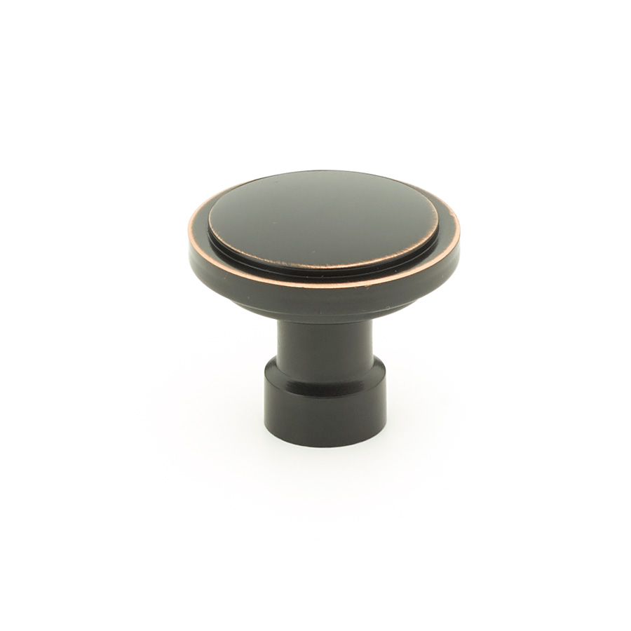 Industrial Modern Haydon Wardrobe Knob, 1-3/4", US10B