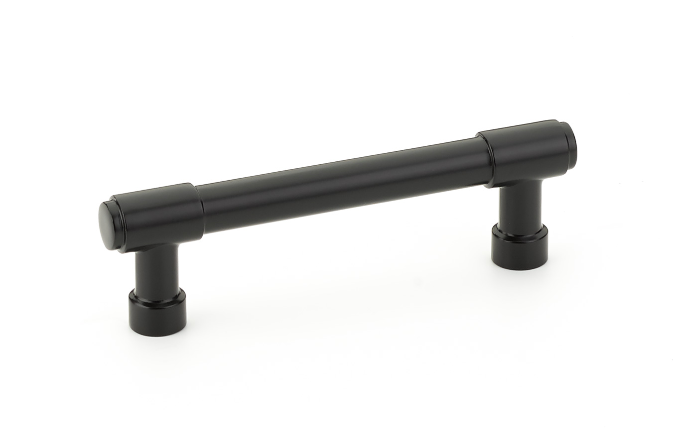 Industrial Modern Jasper Cabinet Pull, 3-1/2" c-c, US19