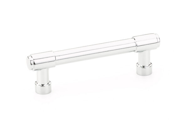 Industrial Modern Jasper Cabinet Pull, 3-1/2" c-c, US26