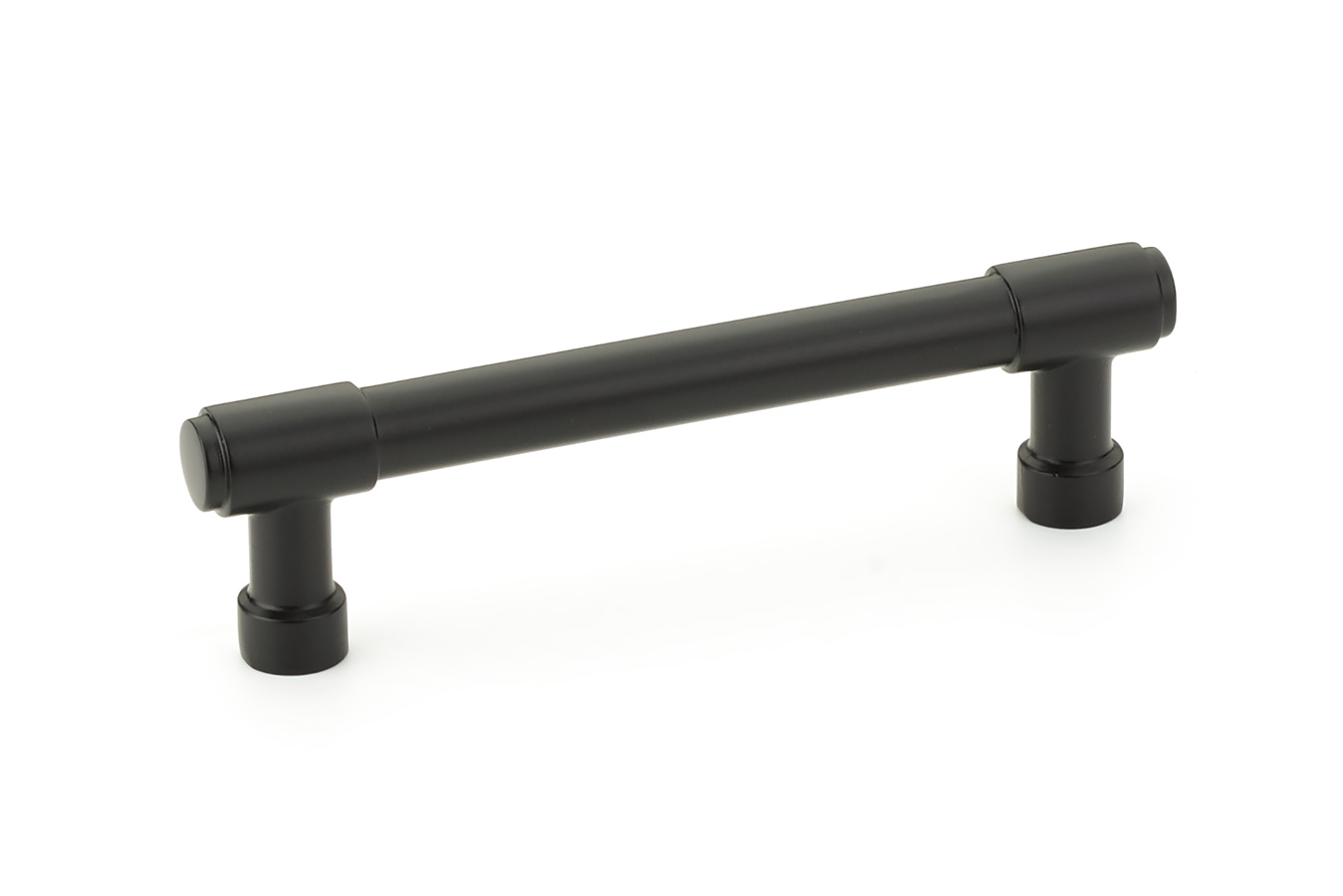 Industrial Modern Jasper Cabinet Pull, 4" c-c, US19