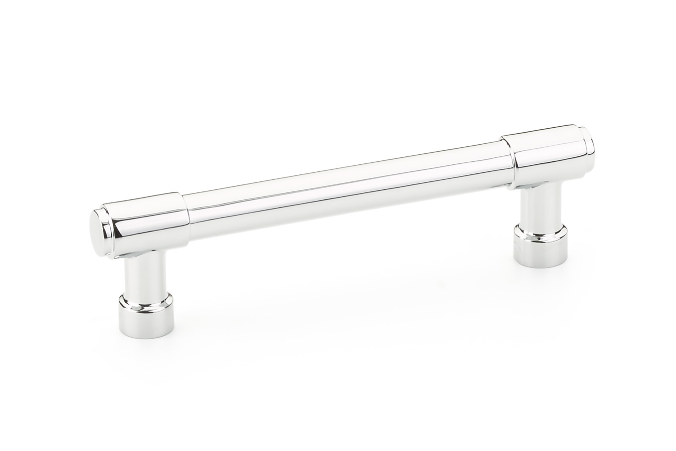 Industrial Modern Jasper Cabinet Pull, 4" c-c, US26