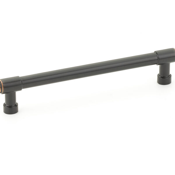 Industrial Modern Jasper Cabinet Pull, 6" c-c, US10B