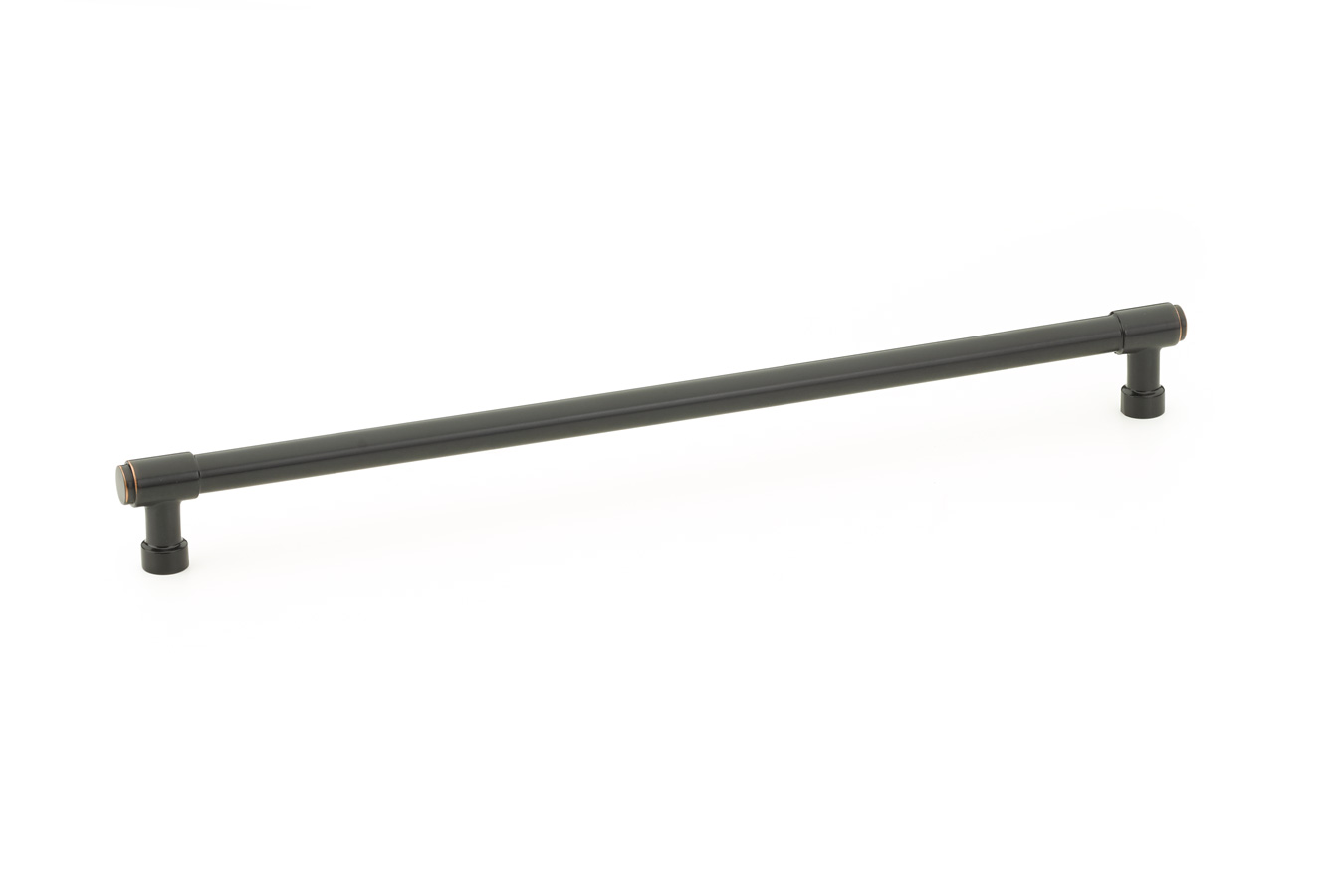 Industrial Modern Jasper Cabinet Pull, 12" c-c, US10B