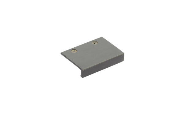 Rustic Modern Edge Pull, 1-1/2" C-C, MB